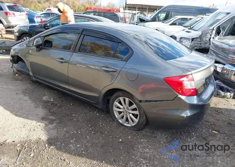 2012 Honda Civic Ex z USA, uszkodzony, nr VIN 2HGFB2F82CH316577